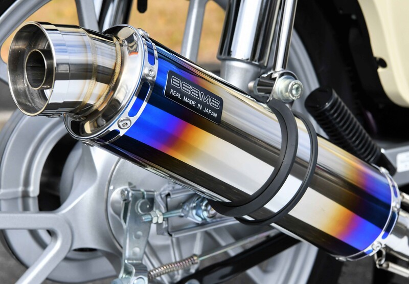 シグナス（SE44J）BEAMS R-EVOチタンマフラー BEAMS ビームス R-EVO チタンサイレンサー フルエキゾースト