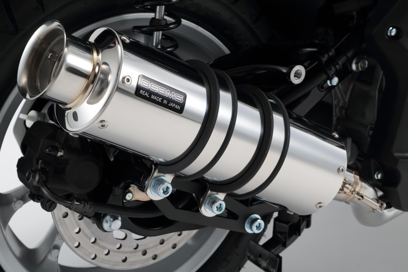 YAMAHA N-max ビームス　社外マフラー　トルクアップ BEAMS【 YAMAHA ＞ N-MAX155 8BK-SG66J 】バイクマフラー