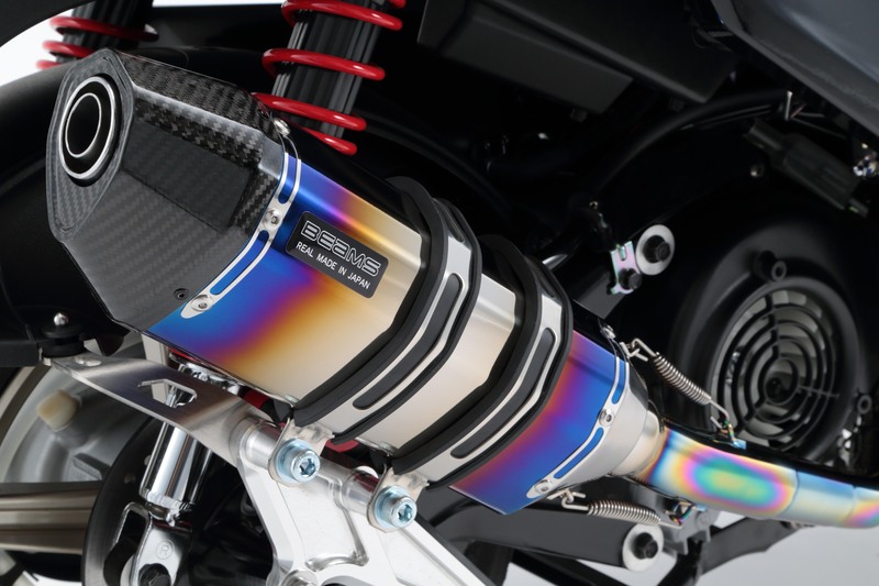シグナスＸ用　SED8J ビームス　コルサＥＶＯⅡ　ステンサイレンサー CORSA-EVOⅡ ステンレス：シグナスX：2016〜：政府認証 ｜ BEAMS