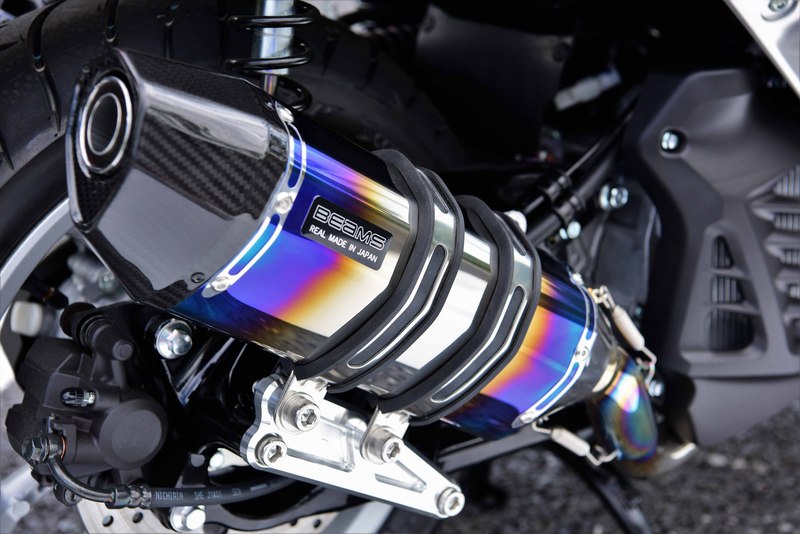 BEAMS CORSA-EVOⅡヒートチタン　N-MAX155（SG50J） CORSA-EVOⅡ ヒートチタン：N-MAX155：政府認証 ｜ BEAMS