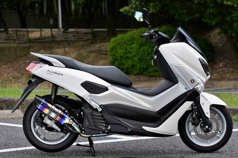 BEAMS CORSA-EVOⅡヒートチタン　N-MAX155（SG50J） CORSA-EVO2（コルサ-エボ2） ヒートチタン マフラー 政府認証