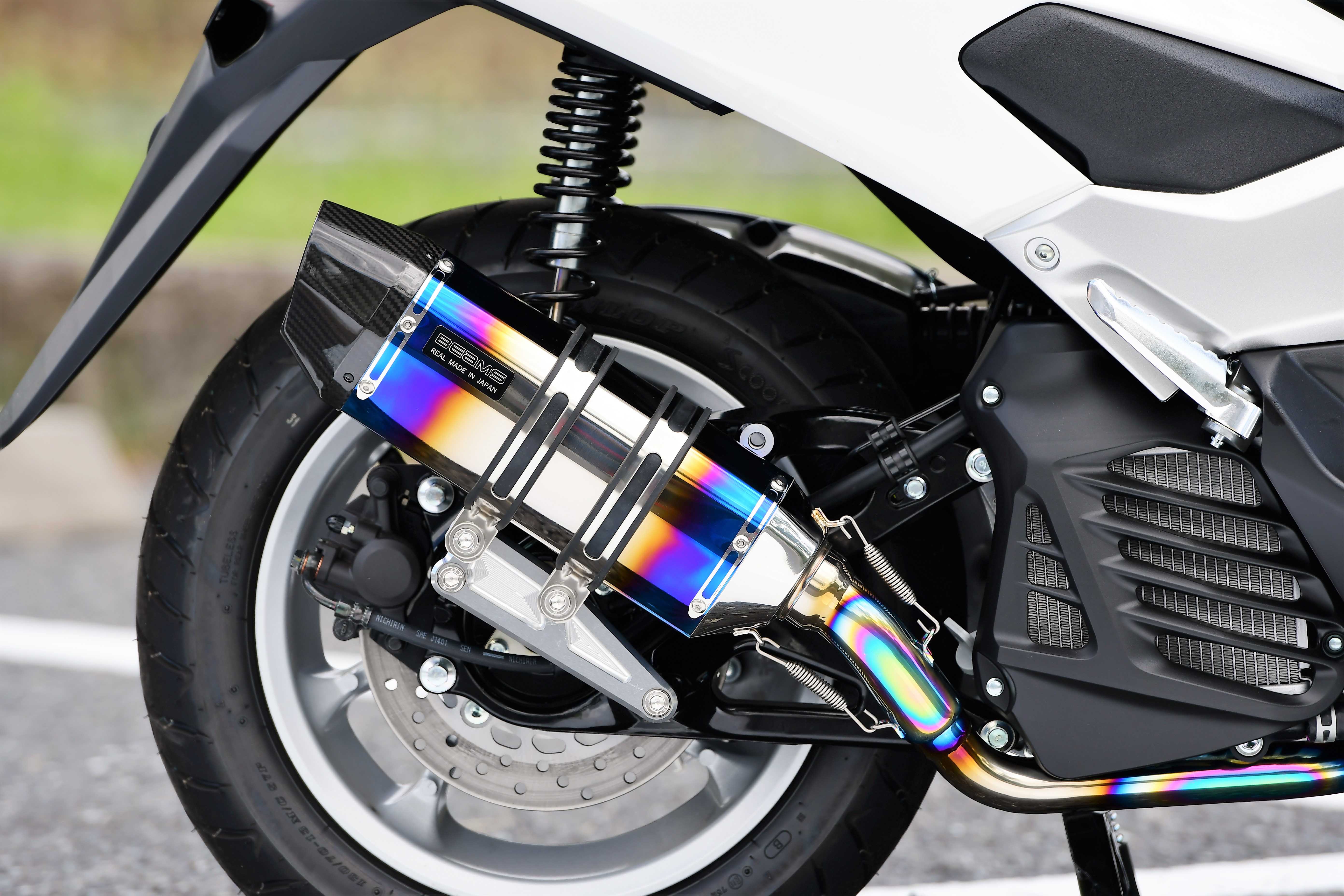 BEAMS CORSA-EVOⅡヒートチタン　N-MAX155（SG50J） BEAMS ビームス CORSA-EVO2 ヒートチタン NMAX155 2BK-SG50J
