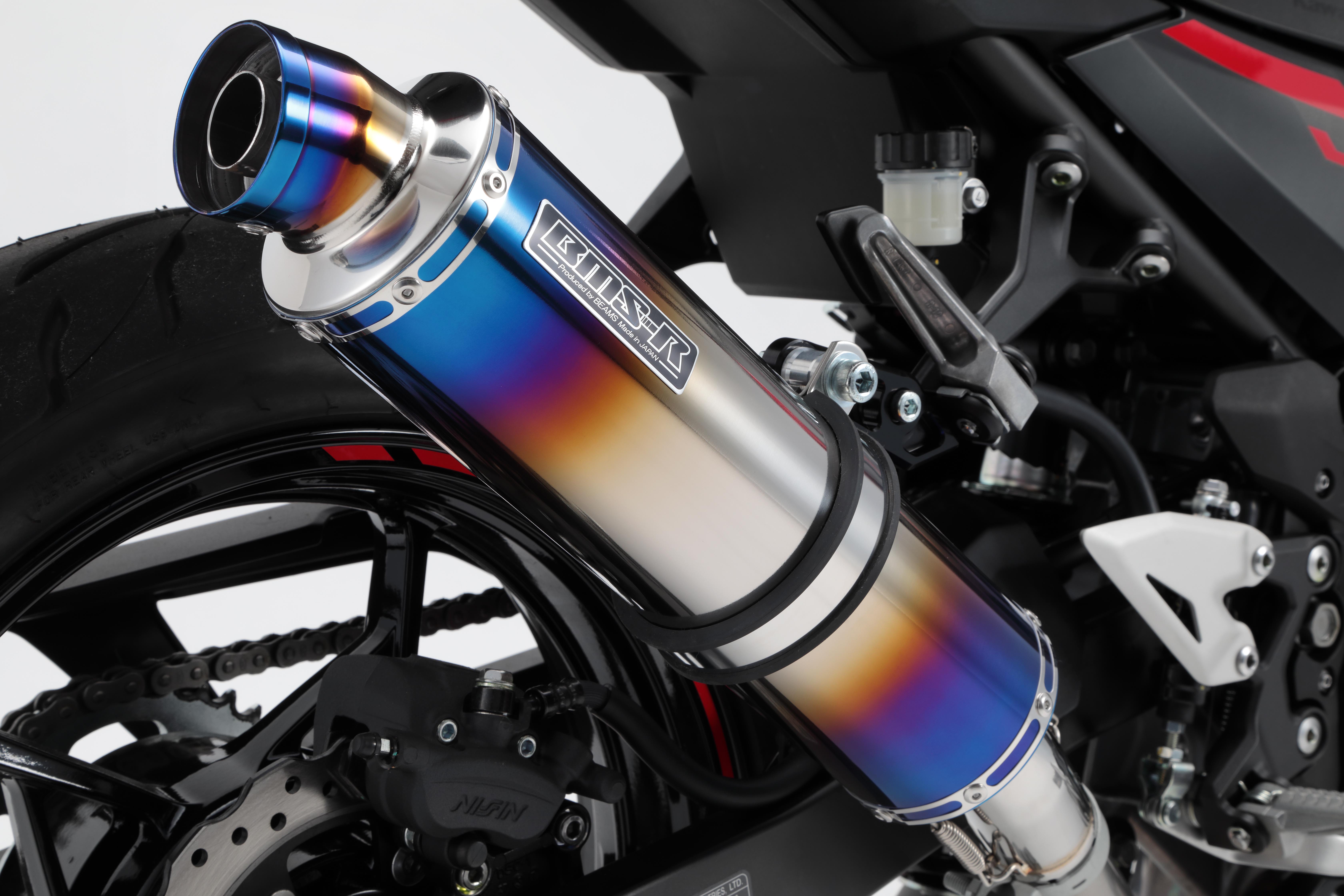 BEAMS NINJA400 スリップオンマフラー ヒートチタンサイレンサー 1521D.jpg