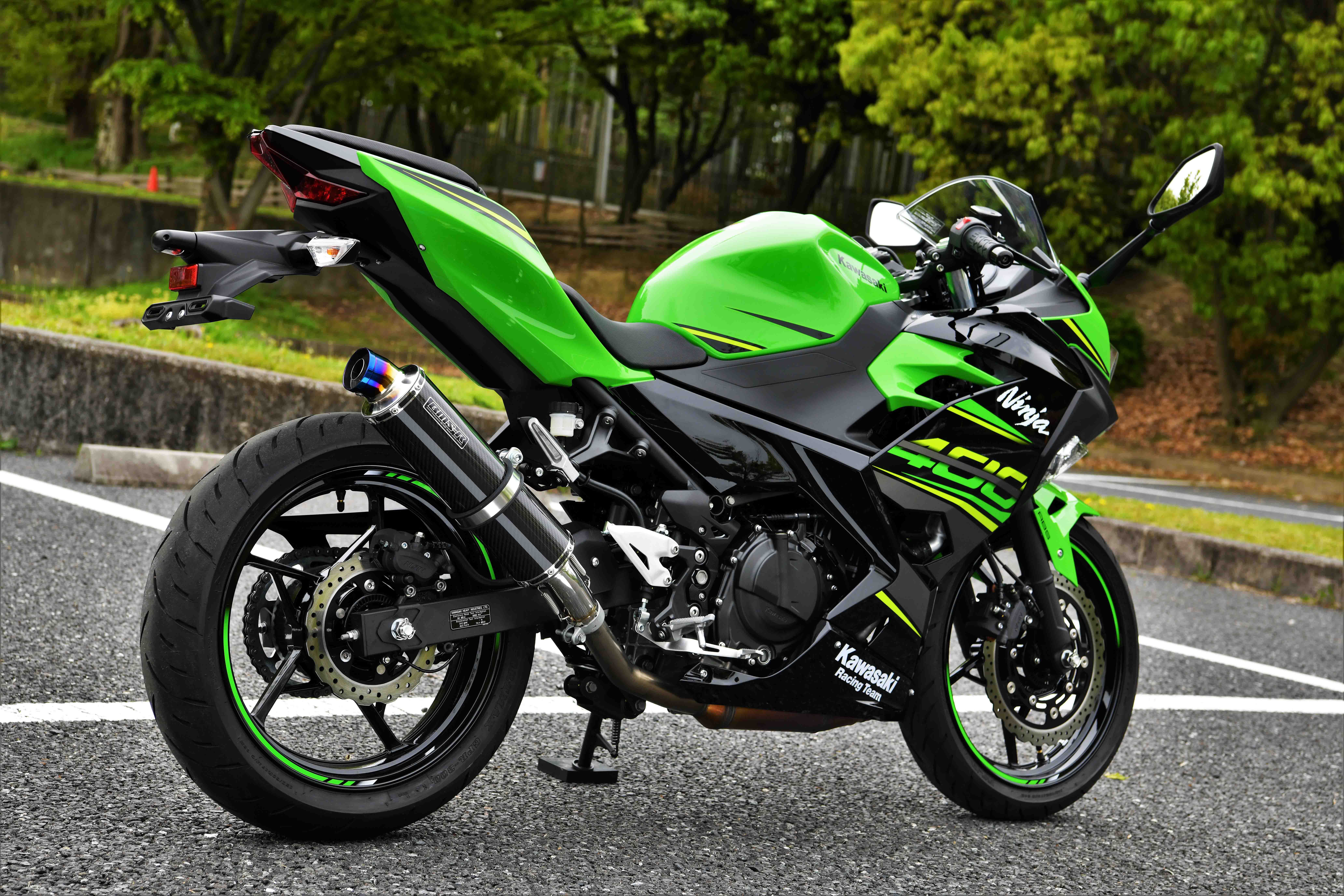 Ninja400 Z400 BEAMS R-EVO スリップオンマフラー BEAMS マフラー G431-54-P1J Ninja400 Z400共通 2BL-EX400G R