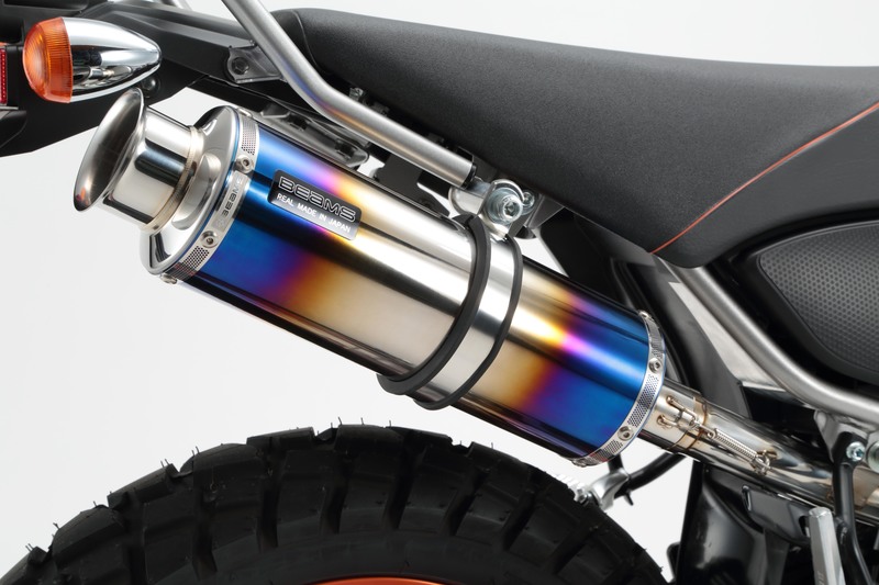 BEAMS マフラー SS300ソニック　スリップオン (トリッカーで使用) SS300 ソニック アップタイプ スリップオン：SEROW250：2005