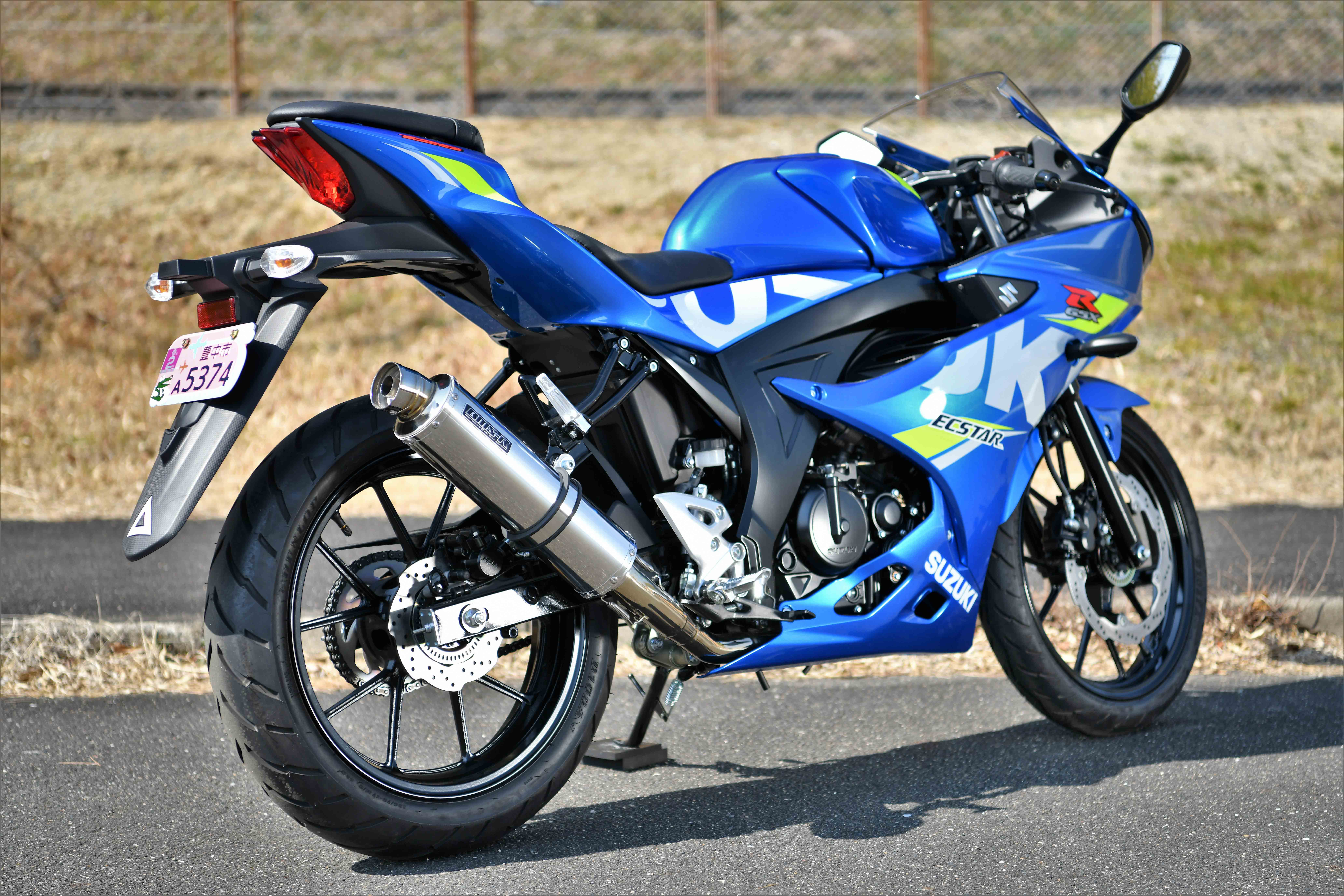 スズキ GSX-R125 BEAMS R-EVO ステンレスサイレンサー BEAMS BEAMS R-EVO ステンレスサイレンサー 政府認証 GSX-R125
