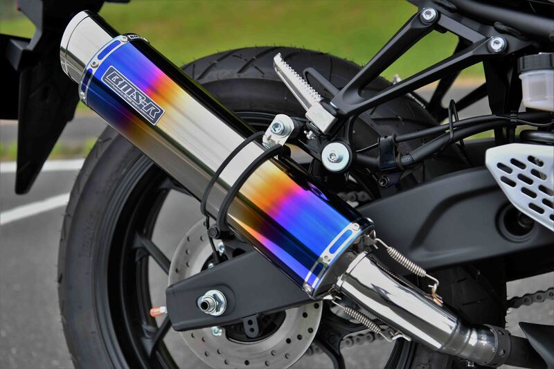 R-EVO2 ヒートチタン スリップオン：YZF R-3：2019〜：政府認証