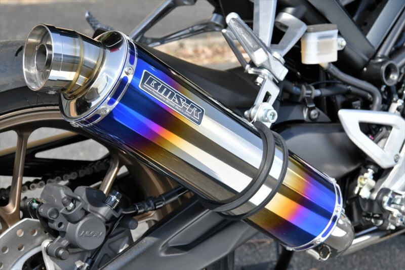 R-EVO ヒートチタン フルエキゾースト：GIXXER150：2020～：政府