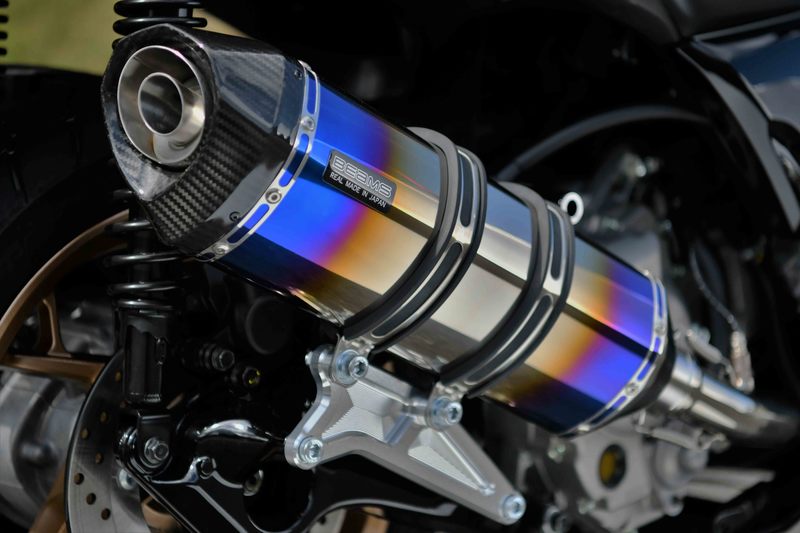 BEAMS GT-CORSA フルエキマフラー エックスMAX250 BEAMS ビームス バイク用 X - MAX 2BK SG42J フルエキ フル