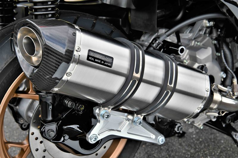 BEAMS GT-CORSA フルエキマフラー エックスMAX250 Webike | BEAMS ビームス GT-CORSA フルエキゾーストマフラー