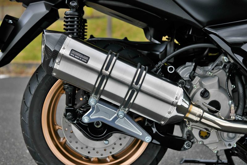 BEAMS GT-CORSA フルエキマフラー エックスMAX250 BEAMS X-MAX250 マフラー本体 GT-CORSA フルエキゾースト
