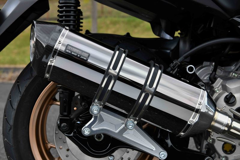 BEAMS GT-CORSA フルエキマフラー エックスMAX250 BEAMS ビームス X-MAX250 GT-CORSA フルエキゾーストマフラー