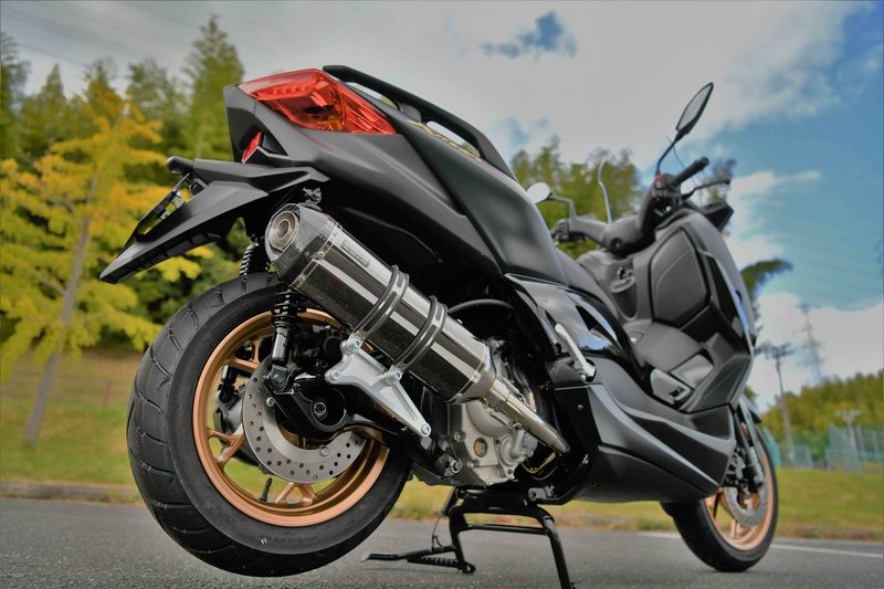BEAMS GT-CORSA フルエキマフラー エックスMAX250 Webike | BEAMS ビームス GT-CORSA フルエキゾーストマフラー