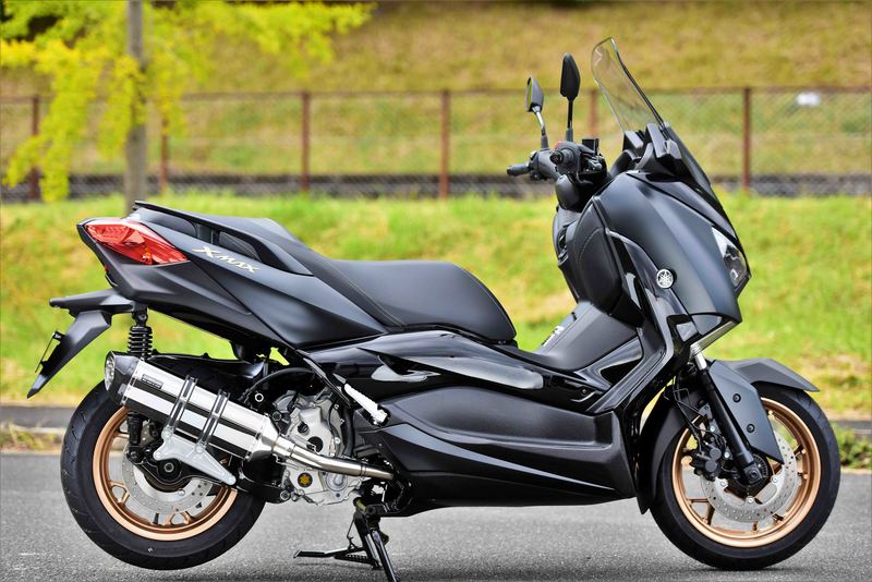 BEAMS GT-CORSA フルエキマフラー エックスMAX250 atlas-parts_jp-bms-mu485su