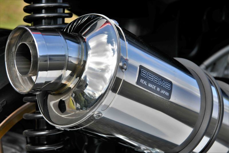 値下げ！送料込みBEAMS フルエキR-EVO ステン政府認証 DAX125用 roughandroad-outlet_g1012-56-008