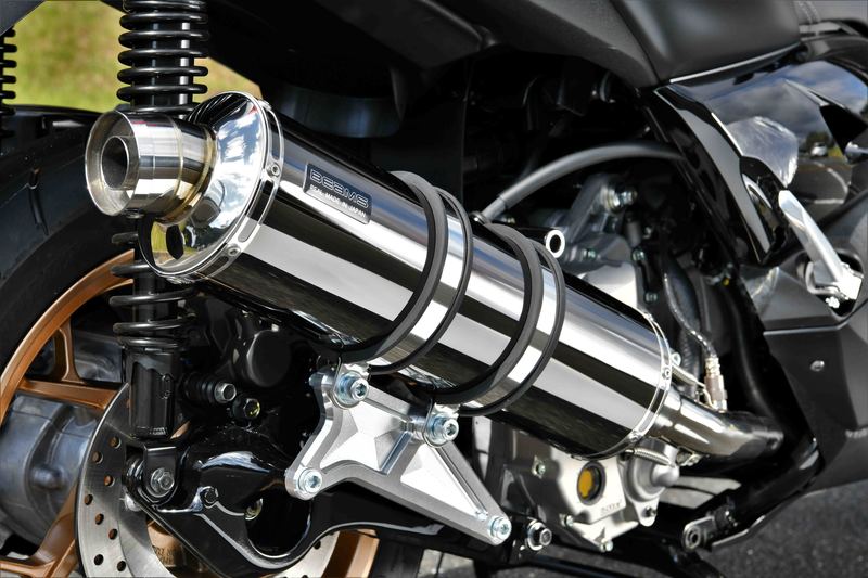 XMAX250 BEAMSマフラー BEAMS【 YAMAHA ＞ X-MAX250 2BK-SG42J 】バイクマフラー