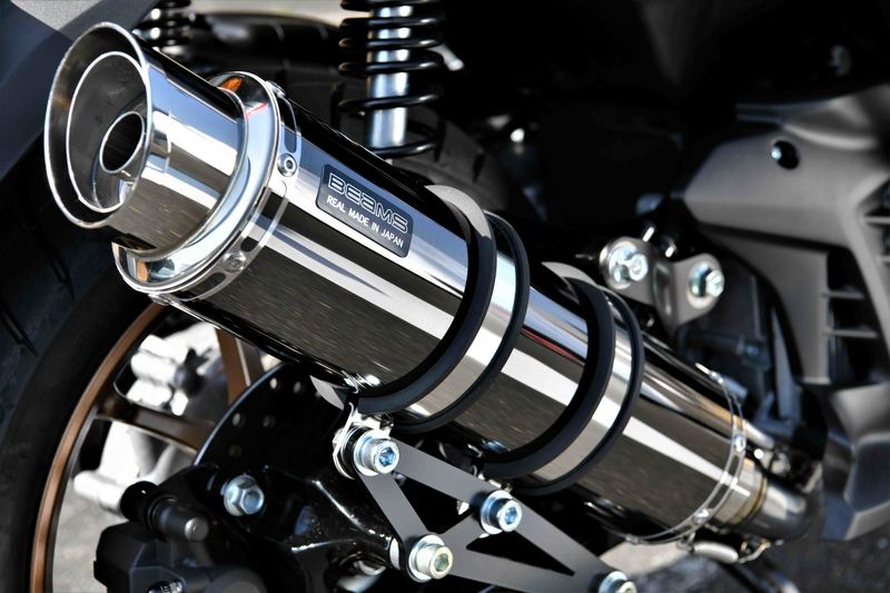 YBR125 ビームスサイレンサー BEAMS【 YAMAHA ＞ YBR125 PCJLH5 】バイクマフラー・バイク