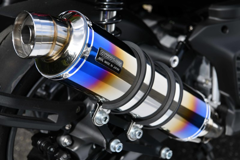 BEAMS CORSA-EVOⅡ ステンレスサイレンサー BEAMS ビームス CORSA-EVOII ステンレスサイレンサー 政府認証