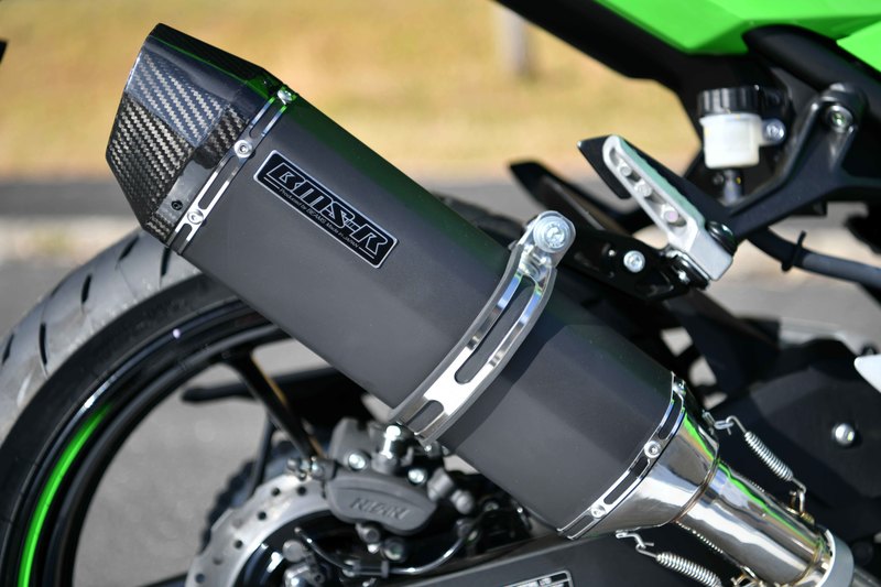 Ninja400 Z400 BEAMS R-EVO スリップオンマフラー BEAMS マフラー G431-54-P1J Ninja400 Z400共通 2BL-EX400G R