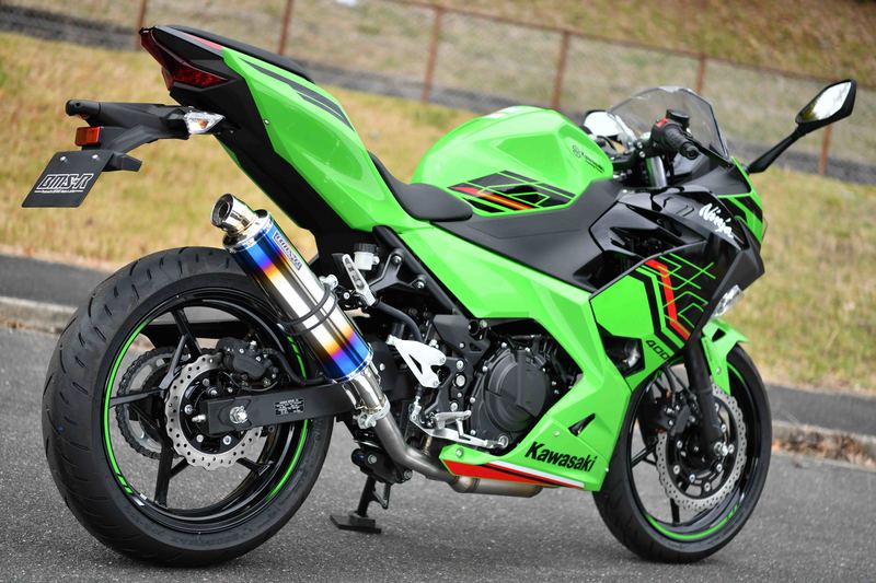 NINJA400 Z400 18-22 BEETチタンマフラー　ニンジャ400 製品情報：Kawasaki '23 Ninja400 | BEET JAPAN INDUSTRAY CO.,LTD.