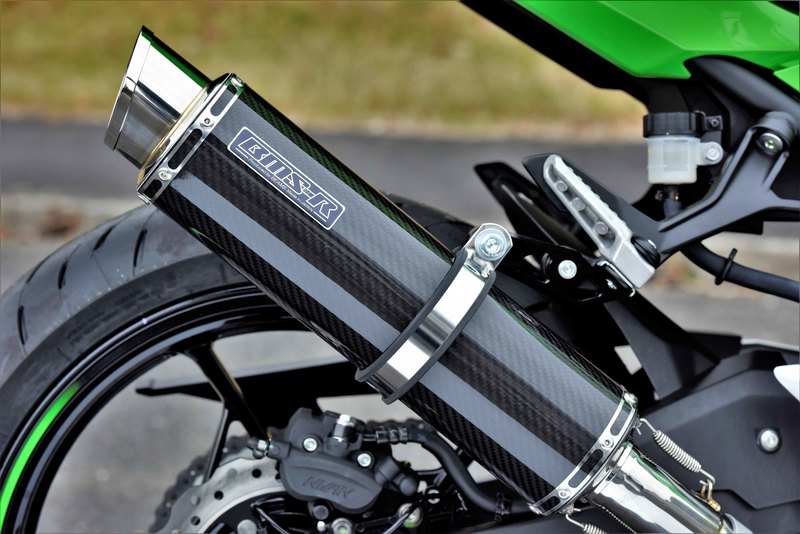 R-EVO2 カーボン スリップオン：Ninja400 / Z400：2022〜：政府