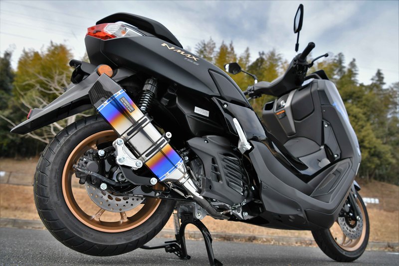 BEAMS CORSA-EVOⅡヒートチタン　N-MAX155（SG50J） BEAMS ビームス CORSA-EVO2 ヒートチタン NMAX155 2BK-SG50J