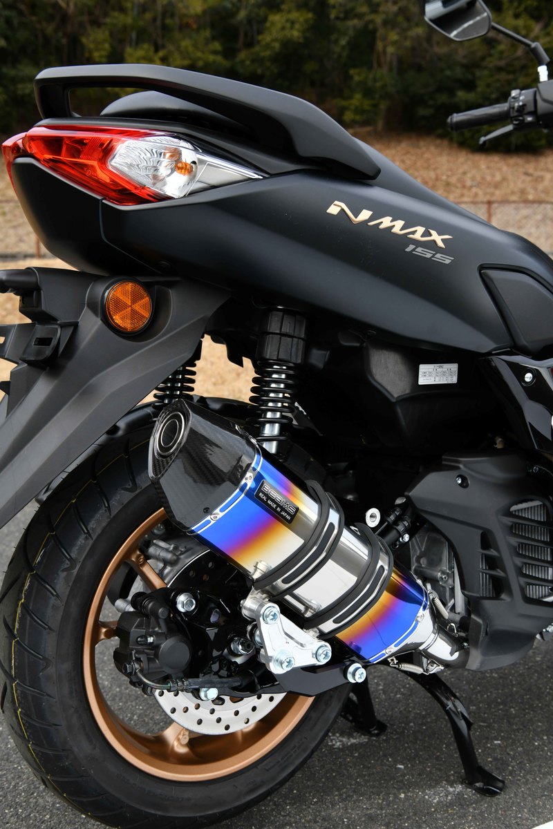 BEAMS CORSA-EVOⅡヒートチタン　N-MAX155（SG50J） BEAMS ビームス CORSA-EVO2 ヒートチタン NMAX155 2BK-SG50J