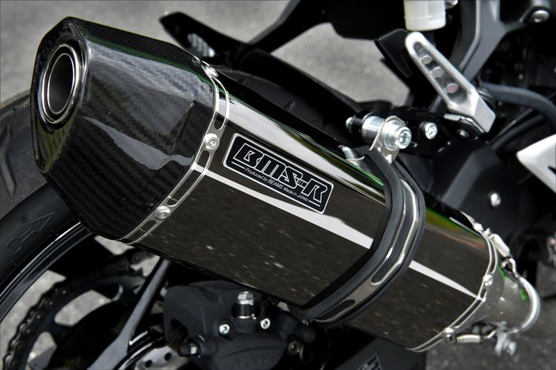 CORSA-EVOⅡ スーパーメタルブラック スリップオン：Ninja250