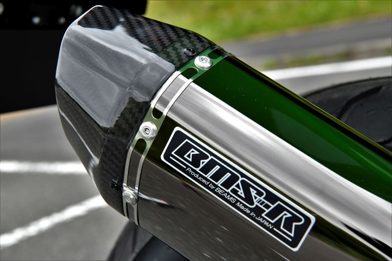 CORSA-EVOⅡ スーパーメタルブラック スリップオン：Ninja250