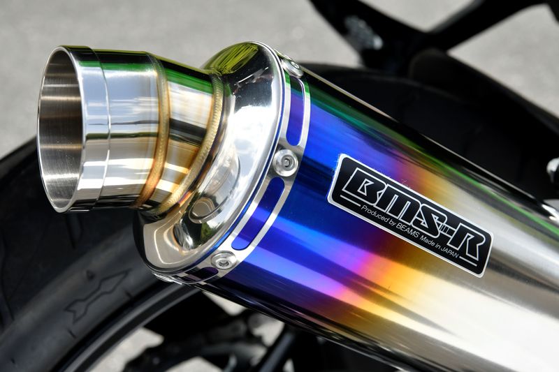 R-EVO ヒートチタン スリップオン：Ninja250：2022〜：政府認証