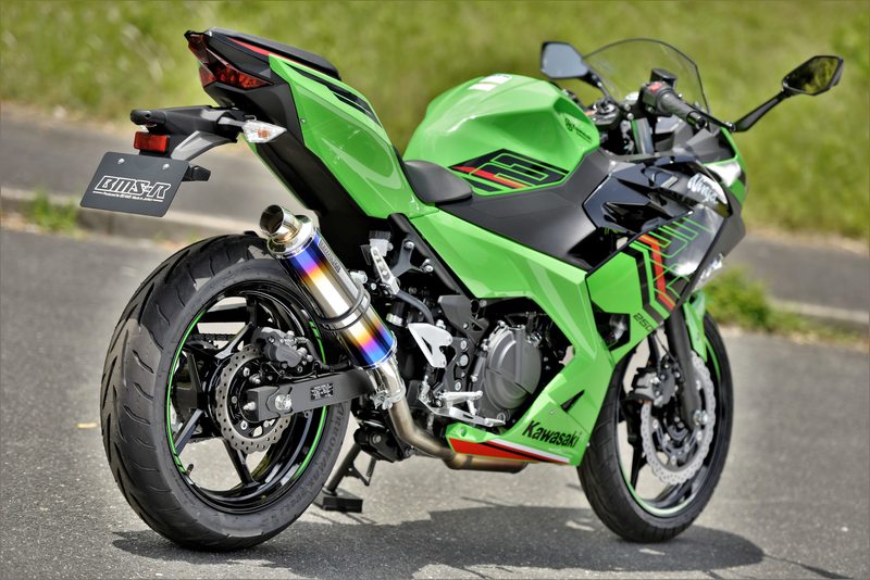 ビームス　R-EVO ヒートチタン　スリップオン　Ninja250 BEAMS ビームス バイク用 マフラー R-EVO スリップオン ヒート