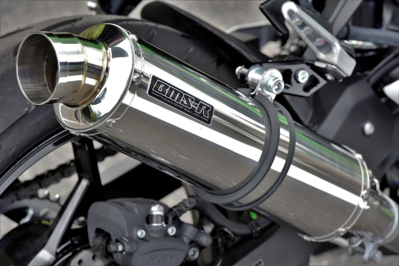 R-EVO2 ヒートチタン スリップオン：Ninja250：2022〜：政府認証