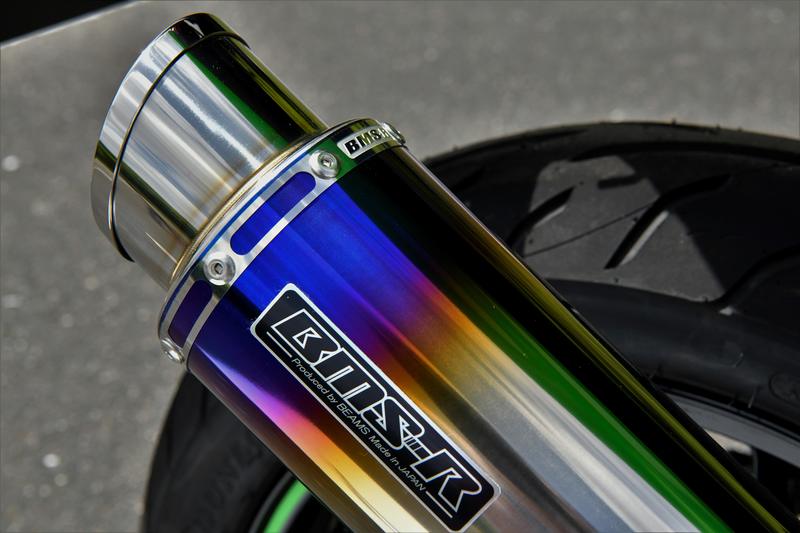 Beams R-EVO スリップオン ヒートチタン BEAMS ビームス バイク用 サイレンサー R-EVO ヒートチタン