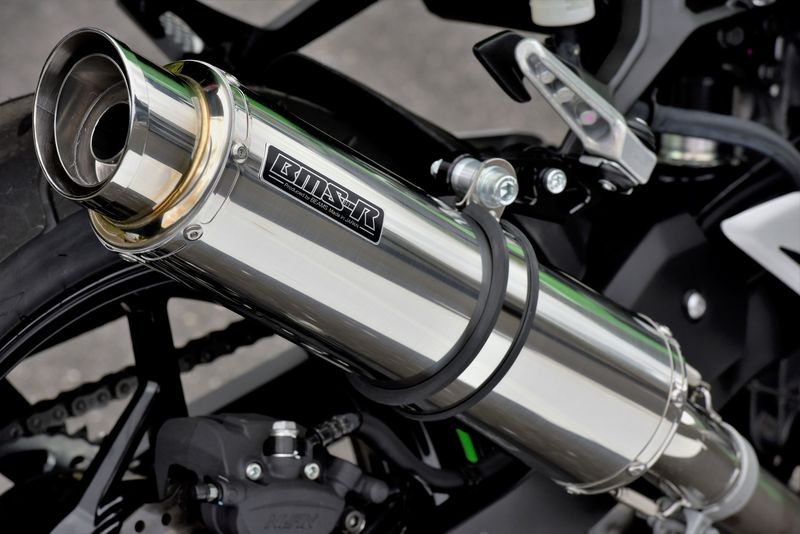 R-EVO2 ステンレス スリップオン：Ninja250 / Z250：2018