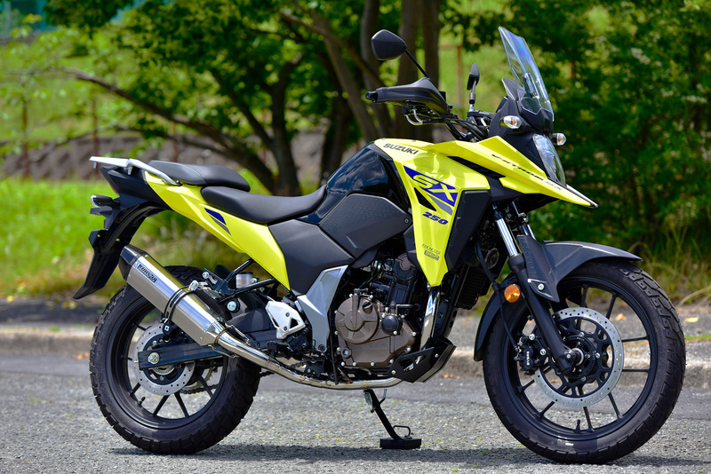 CORSA-EVOⅡ ステンレス フルエキゾースト：Vストローム250SX：政府