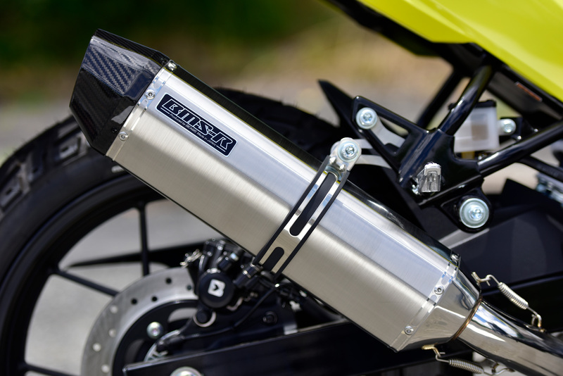 【中古】Vストローム250SX BEAMSマフラー CORSA-EVO II BEAMS G349-63-S7J Vストローム250SX 8BK-EL11L V-STROM CORSA