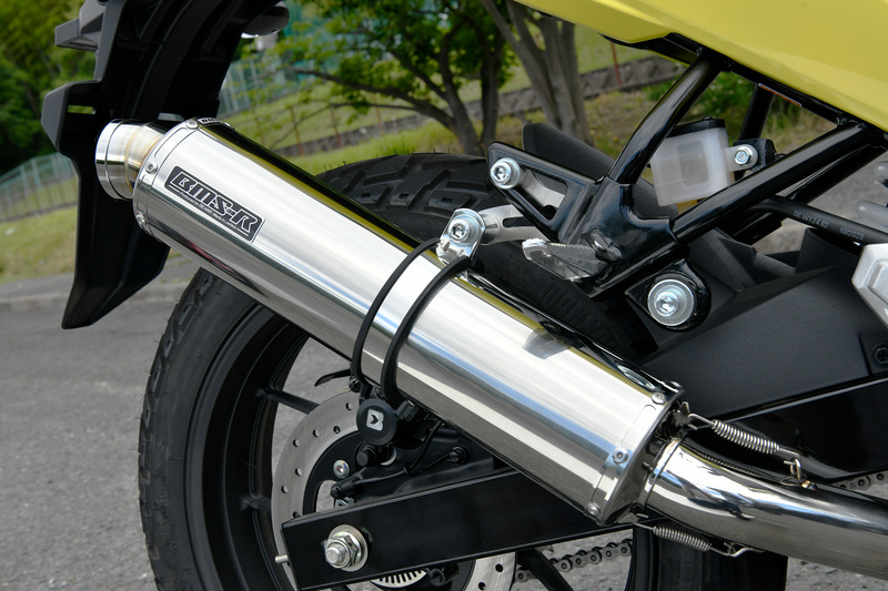 R-EVO ステンレス フルエキゾースト：Vストローム250SX：政府