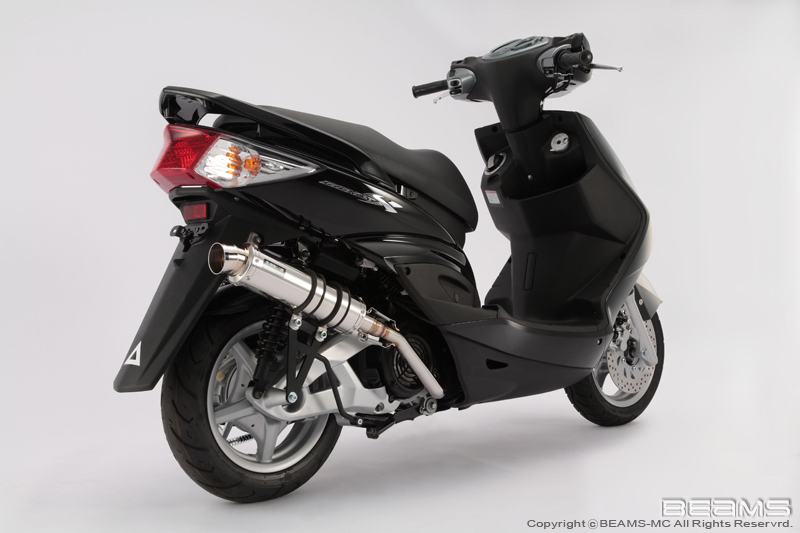 BEAMS シグナスX 2016～/ 用 R-EVOステンレスマフラー BEAMS ビームス R-EVO フルエキゾーストマフラー サイレンサー