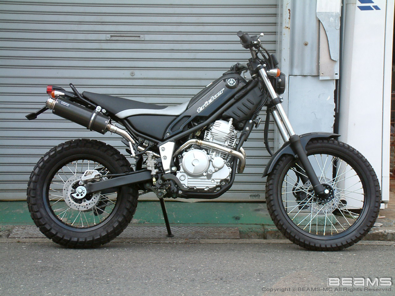 BEAMS SS300 チタン アップタイプ スリップオン マ B224-09-004 SS300チタン アップタイプ S/O SEROW250 Fi 08～ 1