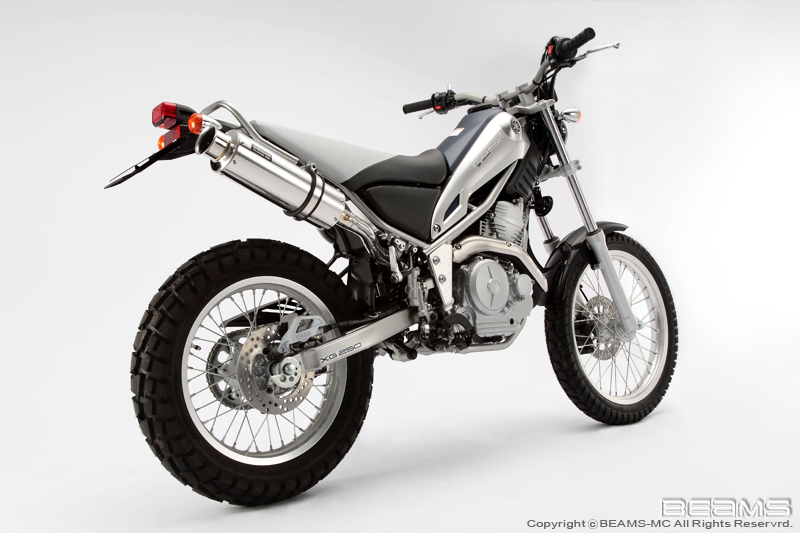BEAMS SS300 チタン アップタイプ スリップオン マ B224-09-004 SS300チタン アップタイプ S/O SEROW250 Fi 08～ 1