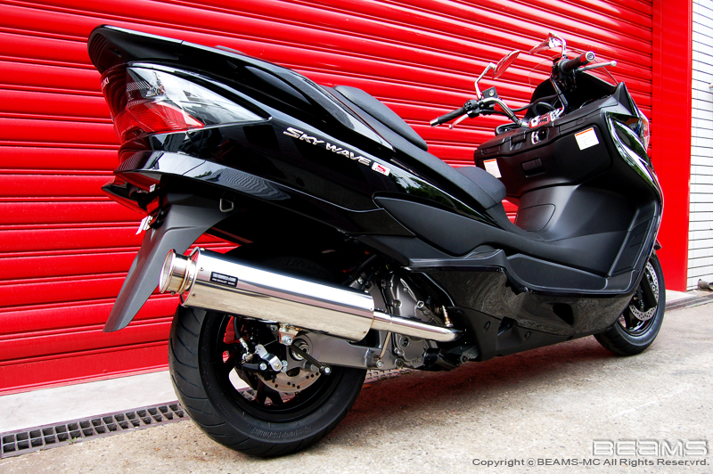 製品一覧：マフラー > SUZUKI > SKYWAVE ｜ BEAMS