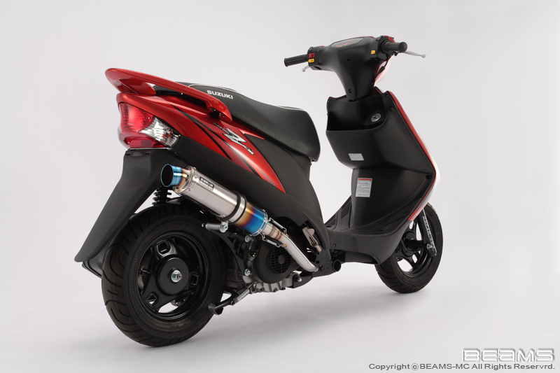 アドレスV125/G beams マフラー BEAMS マフラー 送料無料 ビームス アドレスV125 UZ125X SS300