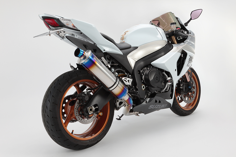 ラウンド チタンソリッド スリップオン：GSX-R1000：2009～2010