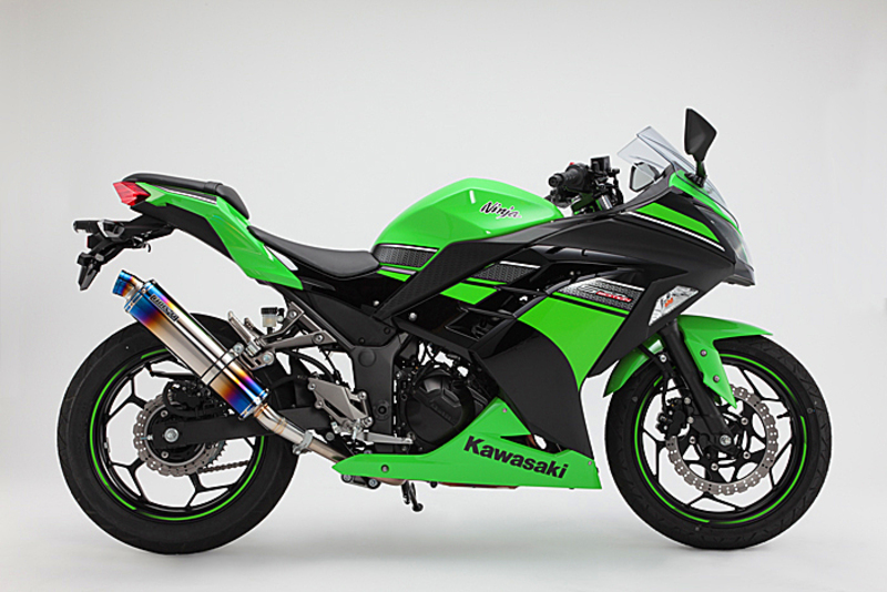 ninja250 スリップオンマフラー BEAMS BMS-R