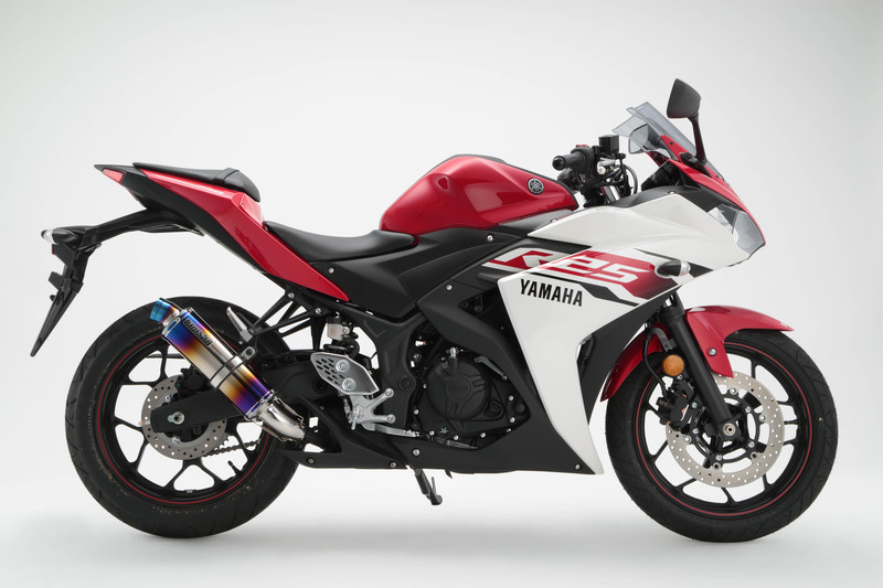 BMS-R ビームス JMCA政府認証マフラー スリップオンYZF-R25