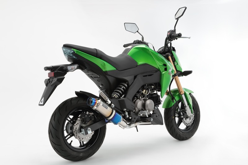 BEAMS 【 KAWASAKI ＞ Z125 PRO 】 バイクマフラー・バイクパーツ製造 ...