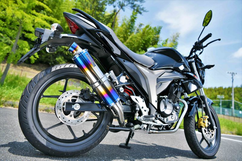 BEAMS【 SUZUKI ＞ GIXER 150 2BK-NG4BG 】バイクマフラー・バイク ...