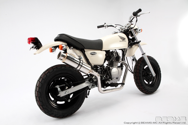 BEAMS 【 HONDA ＞ APE50 AC16 】 バイクマフラー・バイクパーツ製造 