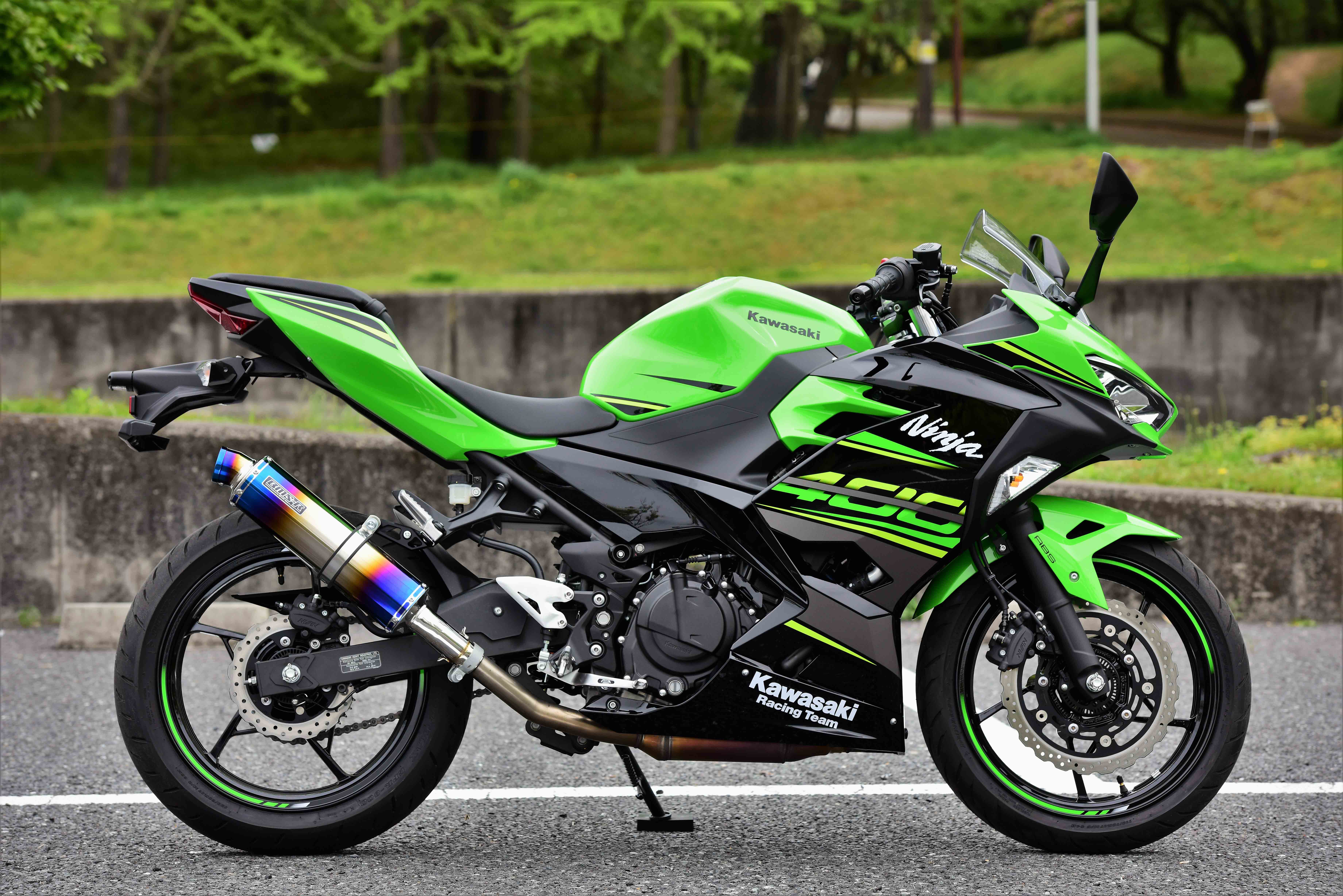 NINJA400現行型ビームスマフラー