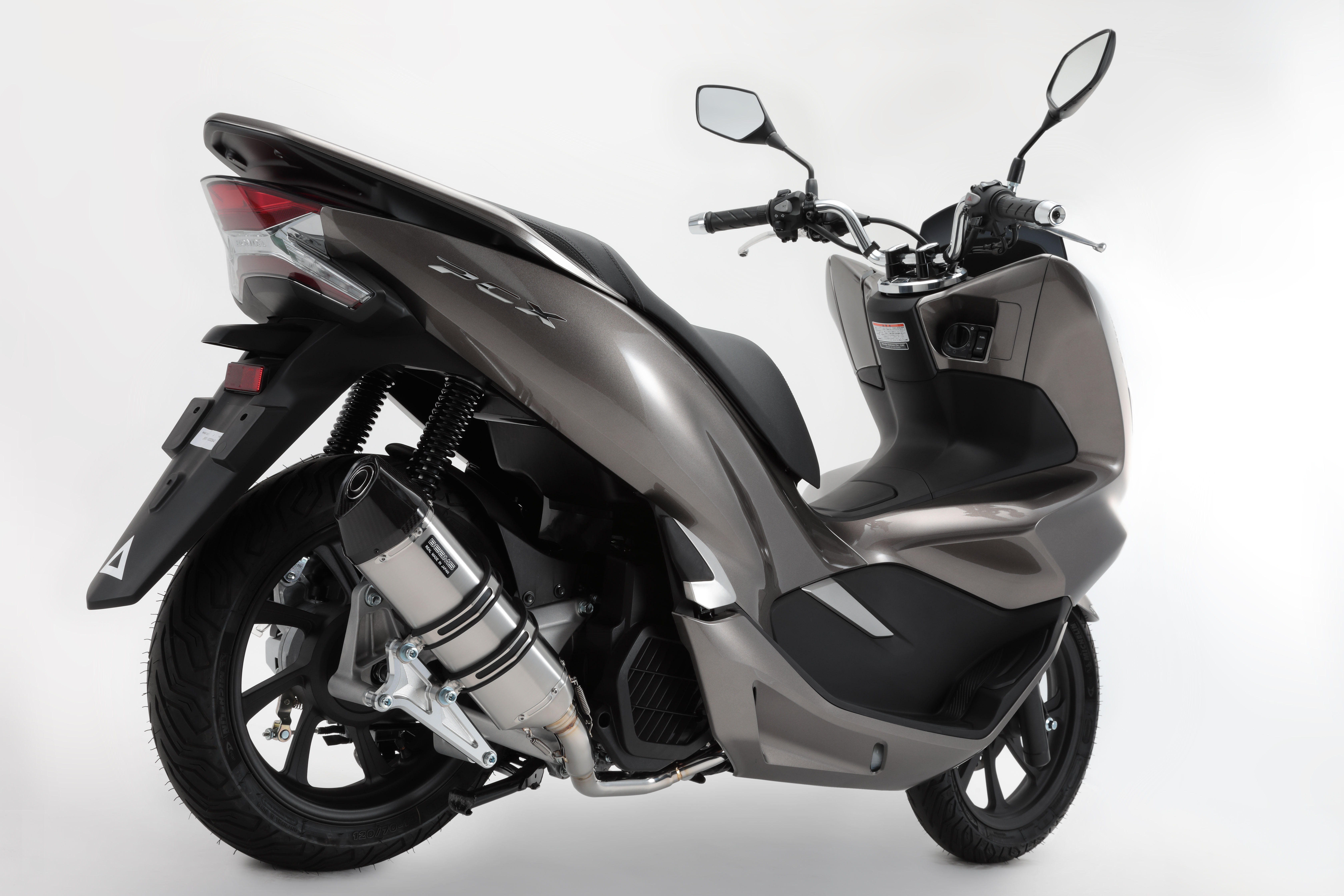 BEAMS【 HONDA ＞ PCX125 2018~ 2BJ-JF81 】バイクマフラー・バイク 